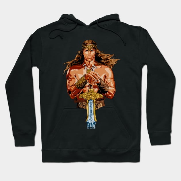 The Barbarian Hoodie by PCMdesigner